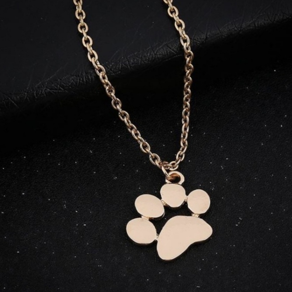 🆕️Gold Paw Pendant Necklace